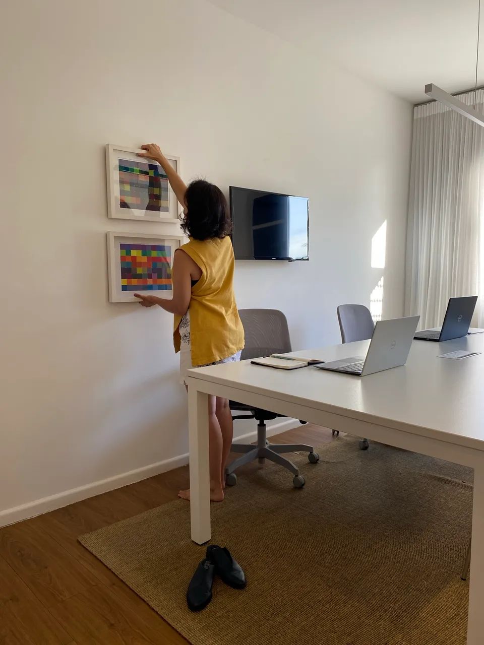 Mesa reuniões retangular Avantti 