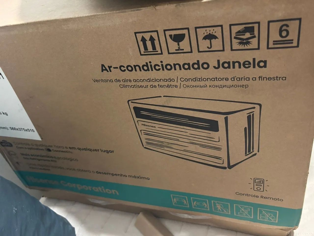 Ar Condicionado de Janela Hisense 10000 BTU - Foto 4
