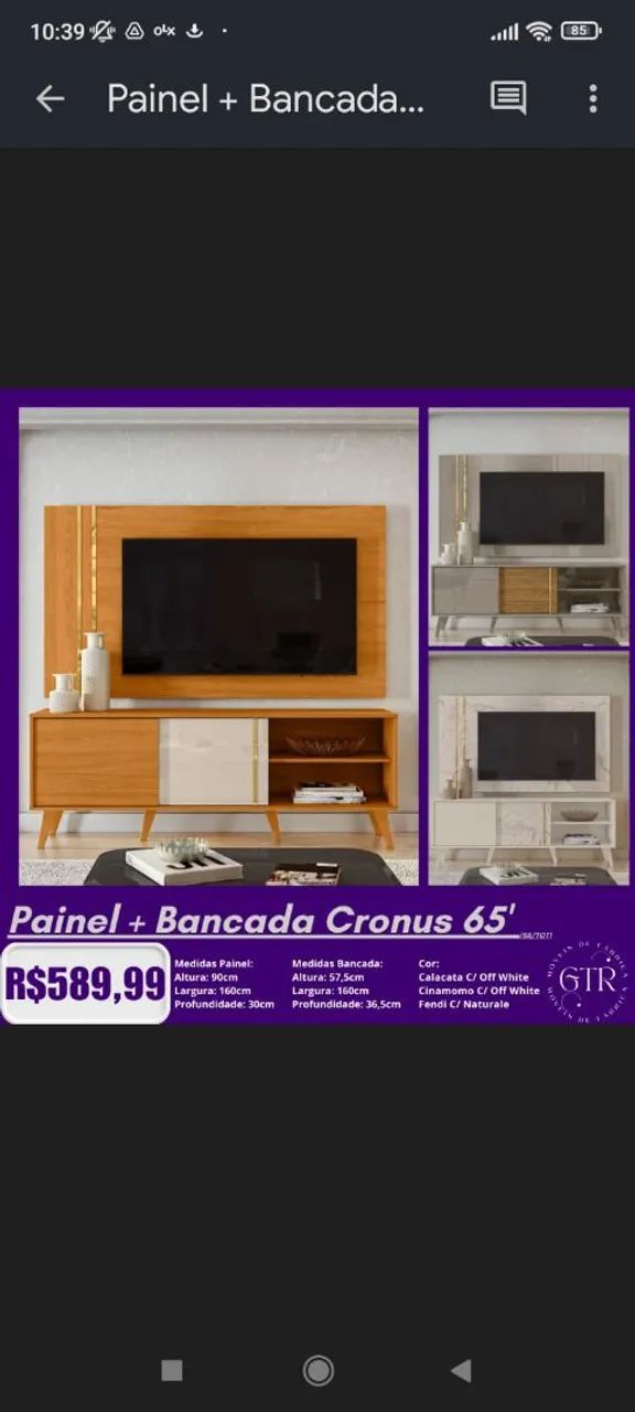 Cronus 65' Panel + Desk – GTR Móveis64842833654787120