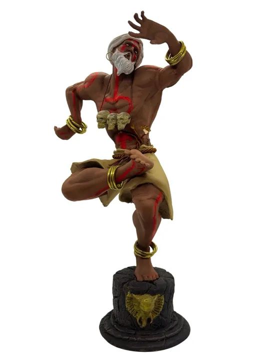 Estátua Dhalsim Street Fighter - Boneco Colecionável 