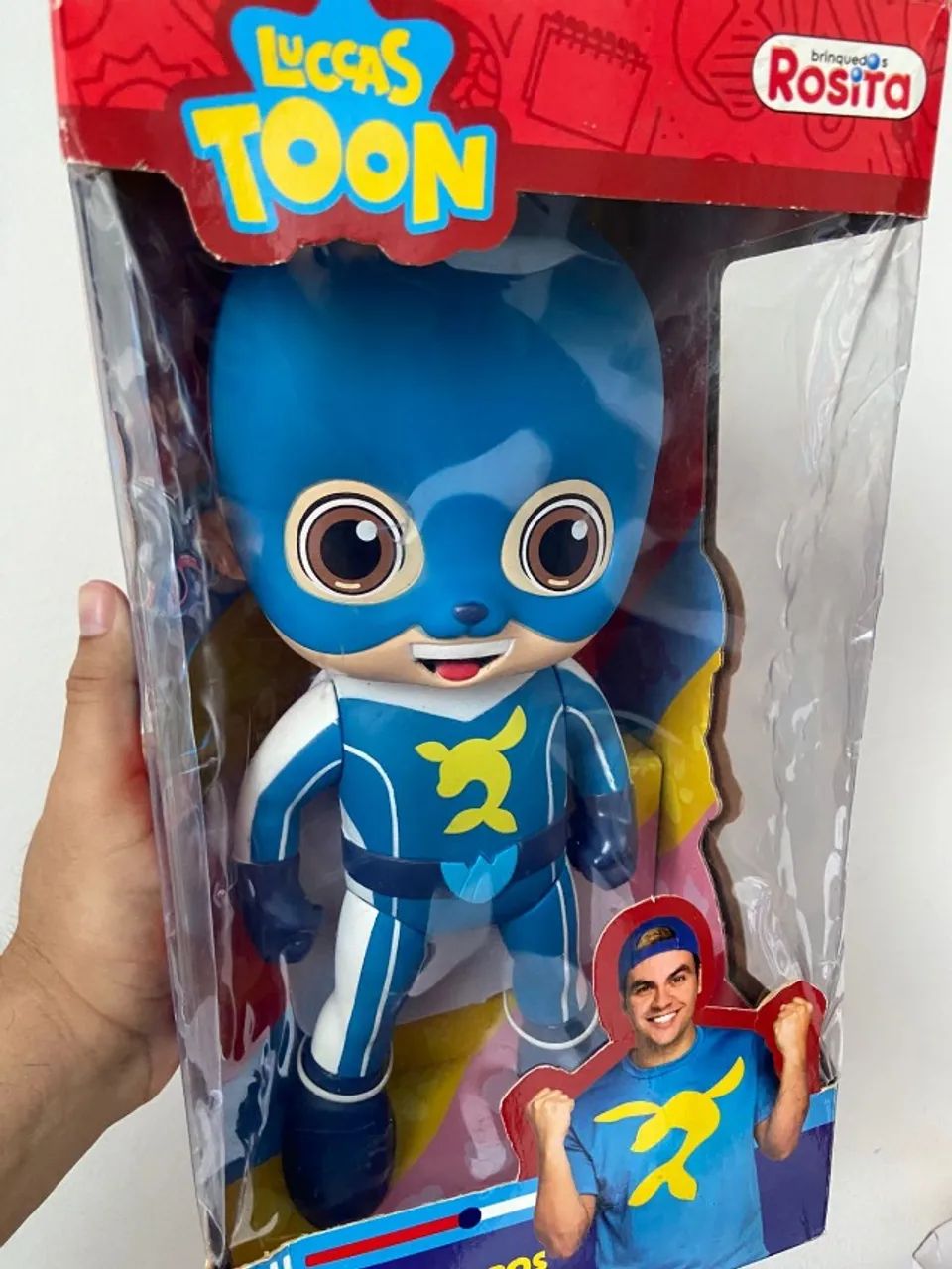 Boneco Super Foca 27cm Pedra Do Poder Original - Luccas Neto - Rosita - Foto 3