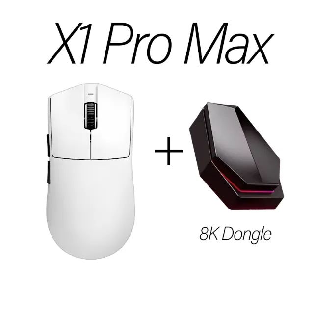 mouse X1 PRO MAX WHITE - Foto 2