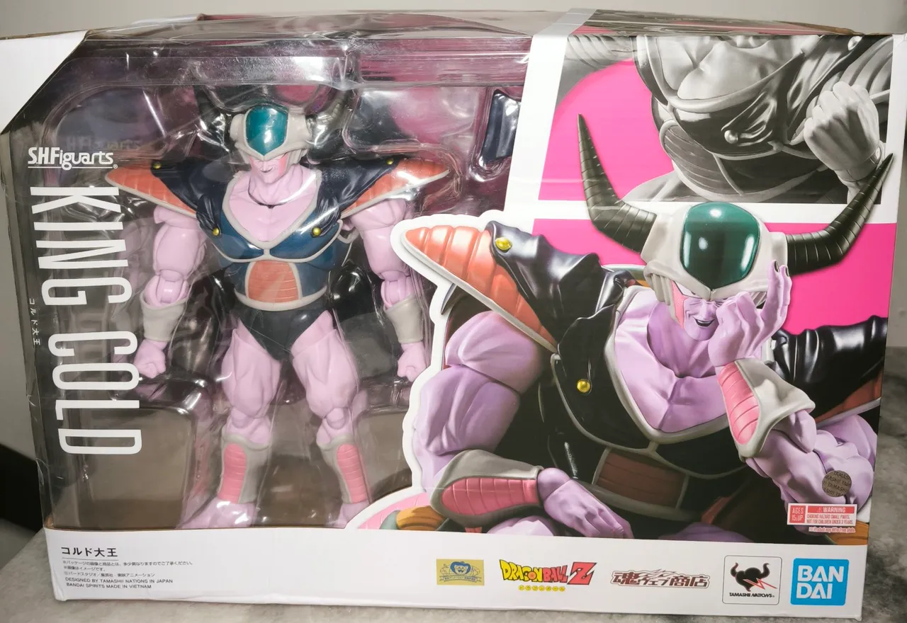 King Cold - SHFiguarts - Dragon Ball Z lacrado Bandai