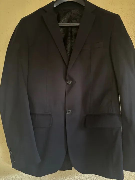 Terno Slim Preto ( Paletó/blaser) - Foto 3