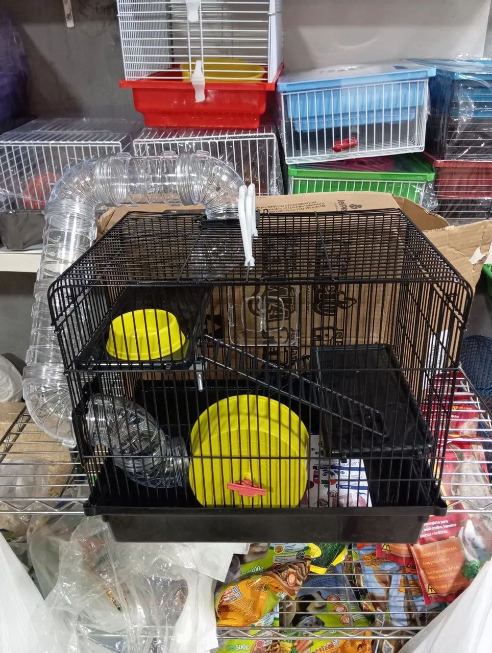 Gaiola para hamster com tubos - fazemos entrega  - Foto 6
