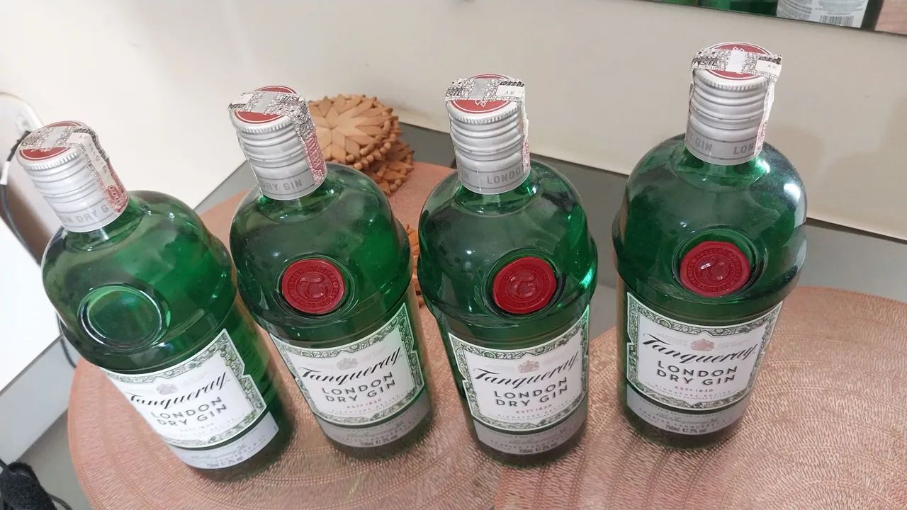 Vendese Lote de 4 Gin Tanqueray London Dry Gin 750ml