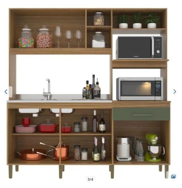 Cozinha na caixa nova - Foto 2