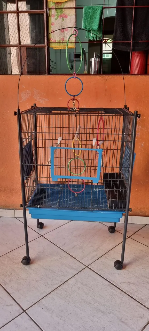 Viveiro Para Calopsita Gaiola Grande Papagaio Periquito