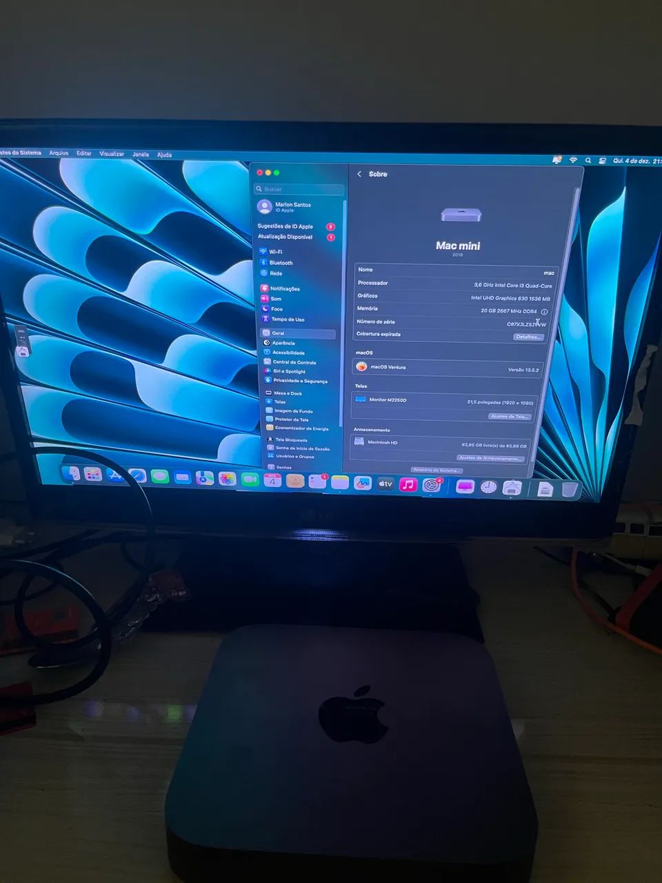 Mac Mini 2018 - Computadores e Desktops - Capão Raso, Curitiba
