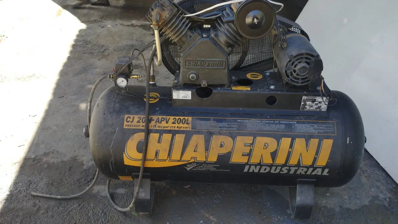 Compressor champerini 200L - Foto 4