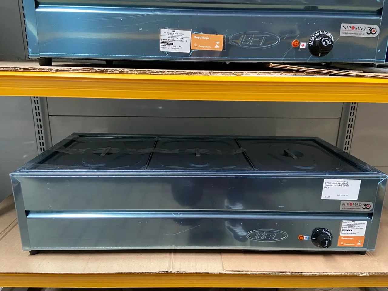 RT03L RECHAUD TÉRMICO 03GNS LUXO - IBET