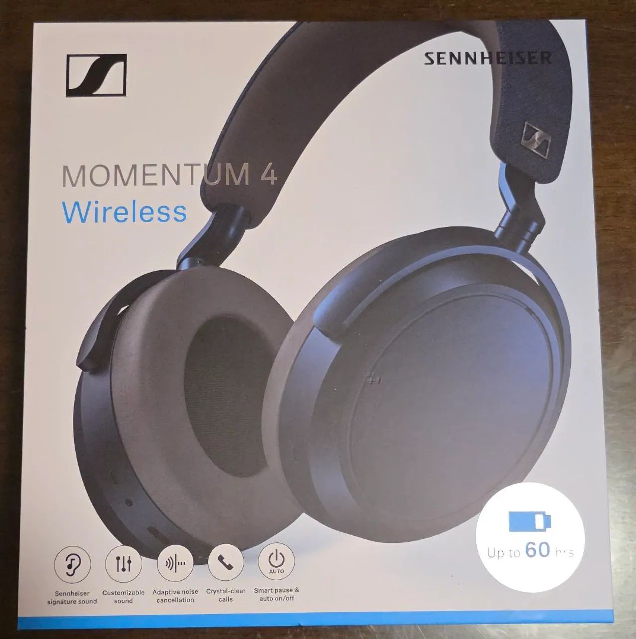 Sennheiser Momentum 4 - Blue Denim (Azul) - ANC - Novo/Lacrado