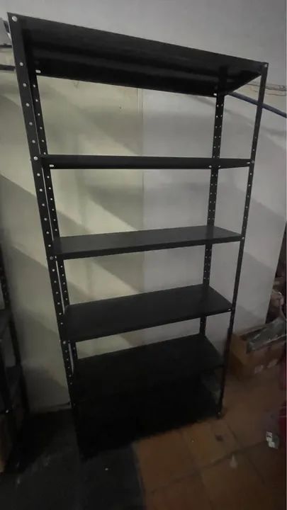 ESTANTE EM AÇO REFORÇADA ÓTIMO ESTADO  - Foto 4