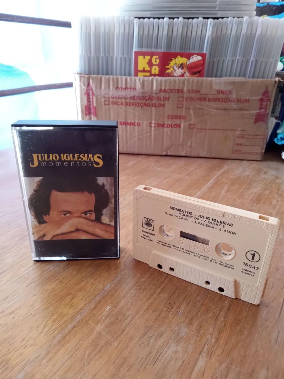 Vendo Fita K7 original do Júlio Iglesias !!!  - Foto 2