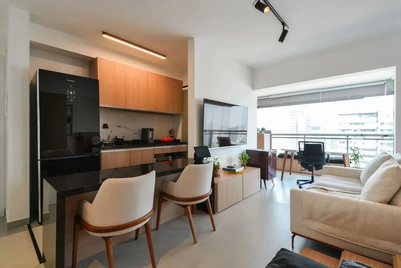 Apartamento tipo para venda com 1 quarto, sendo 1 suíte, 49m² - Foto 4