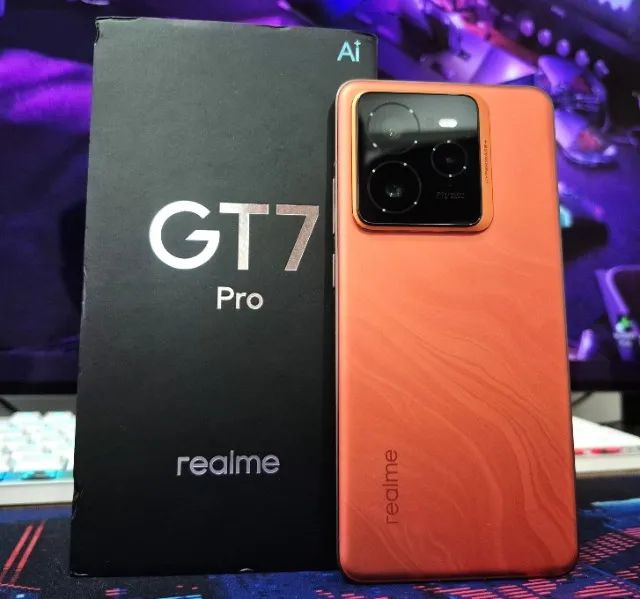 Realme GT7 PRO 512GB Global Orange Mars - Celulares e Smartphones