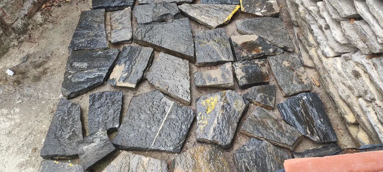 Pedras para revestimento - diversas formas e tamanhos