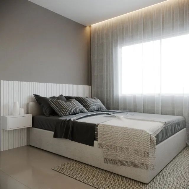 Mesas e Armários em 3D projetando ambientes