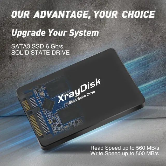 SSD XrayDisk 256GB SATA 3 - Novo Lacrado - Garantia - Foto 4