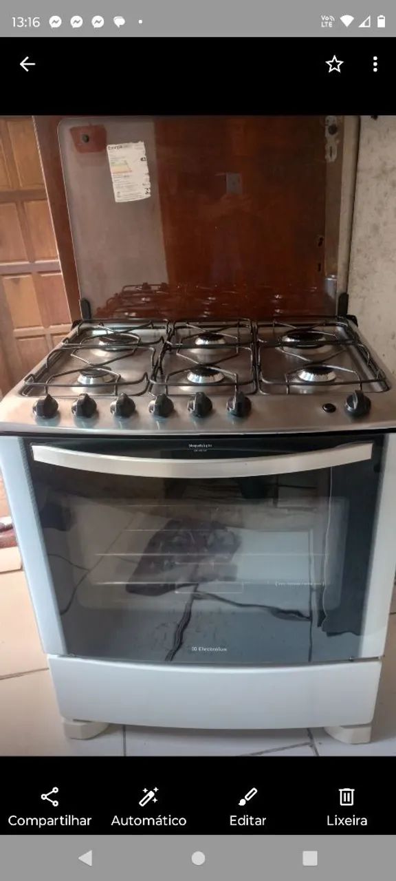 Lindo fogão Eletrolux 