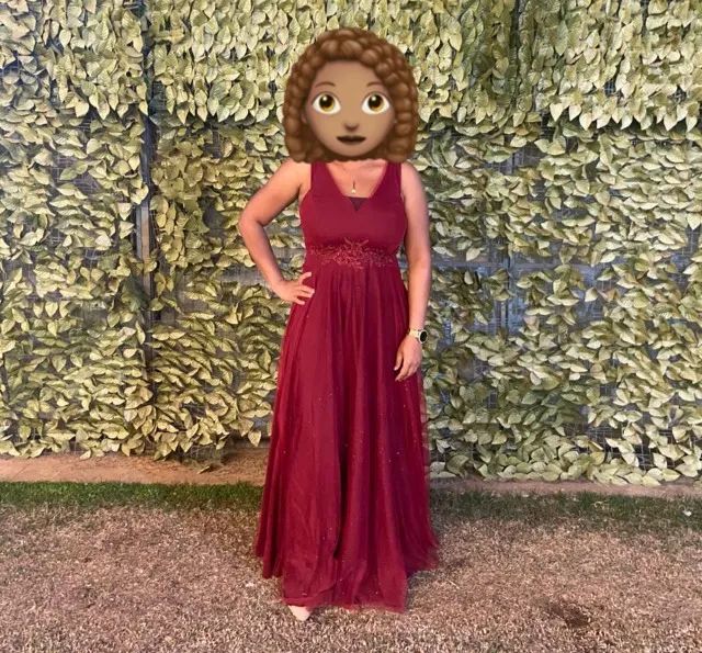 Vestido de Festa Marsala