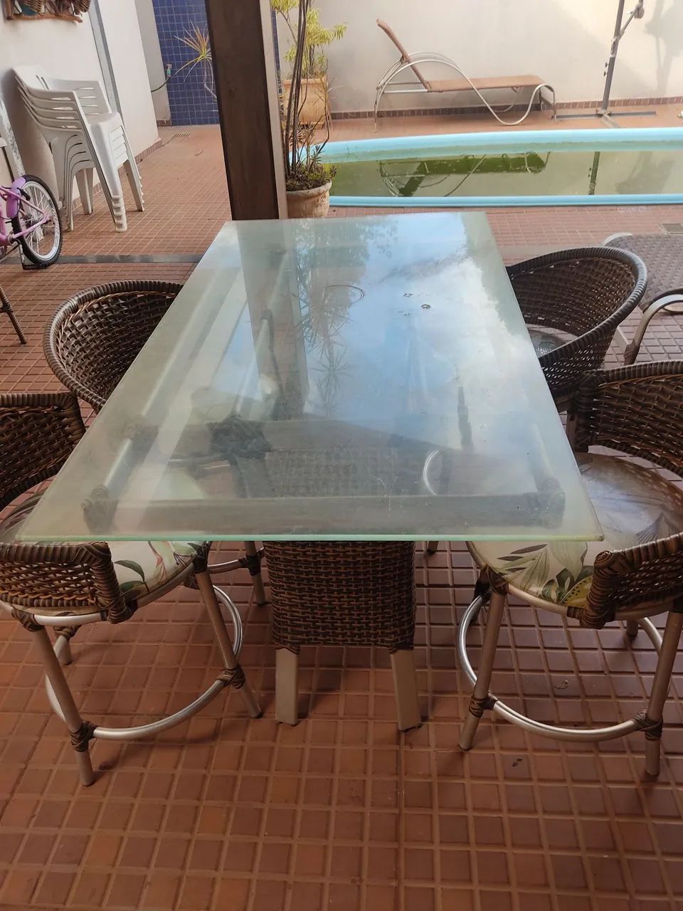 Conjunto de mesa e cadeiras  - Foto 3