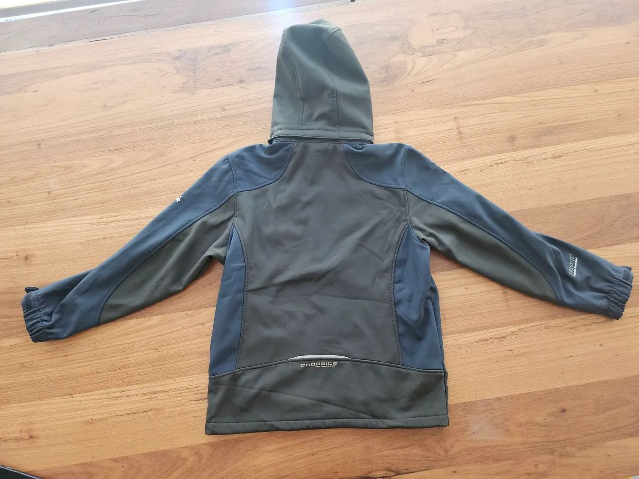 Jaqueta Corta-Vento Camping Gear Windbreaker Impermeável com Capuz Tamanho P - Foto 3