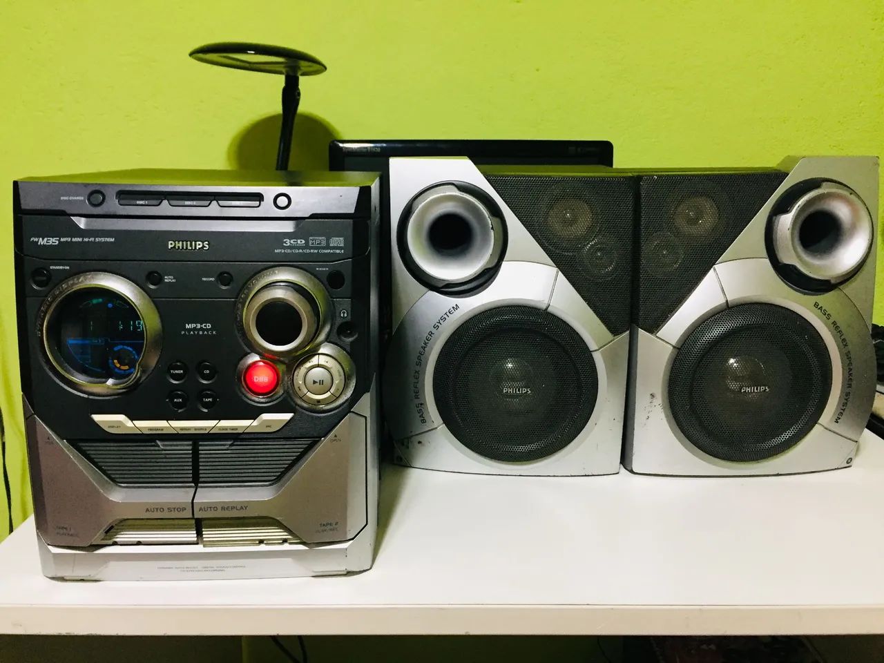 Som Philips com CD Player e MP3