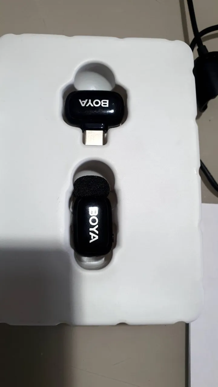 Microfone lapela boya mini