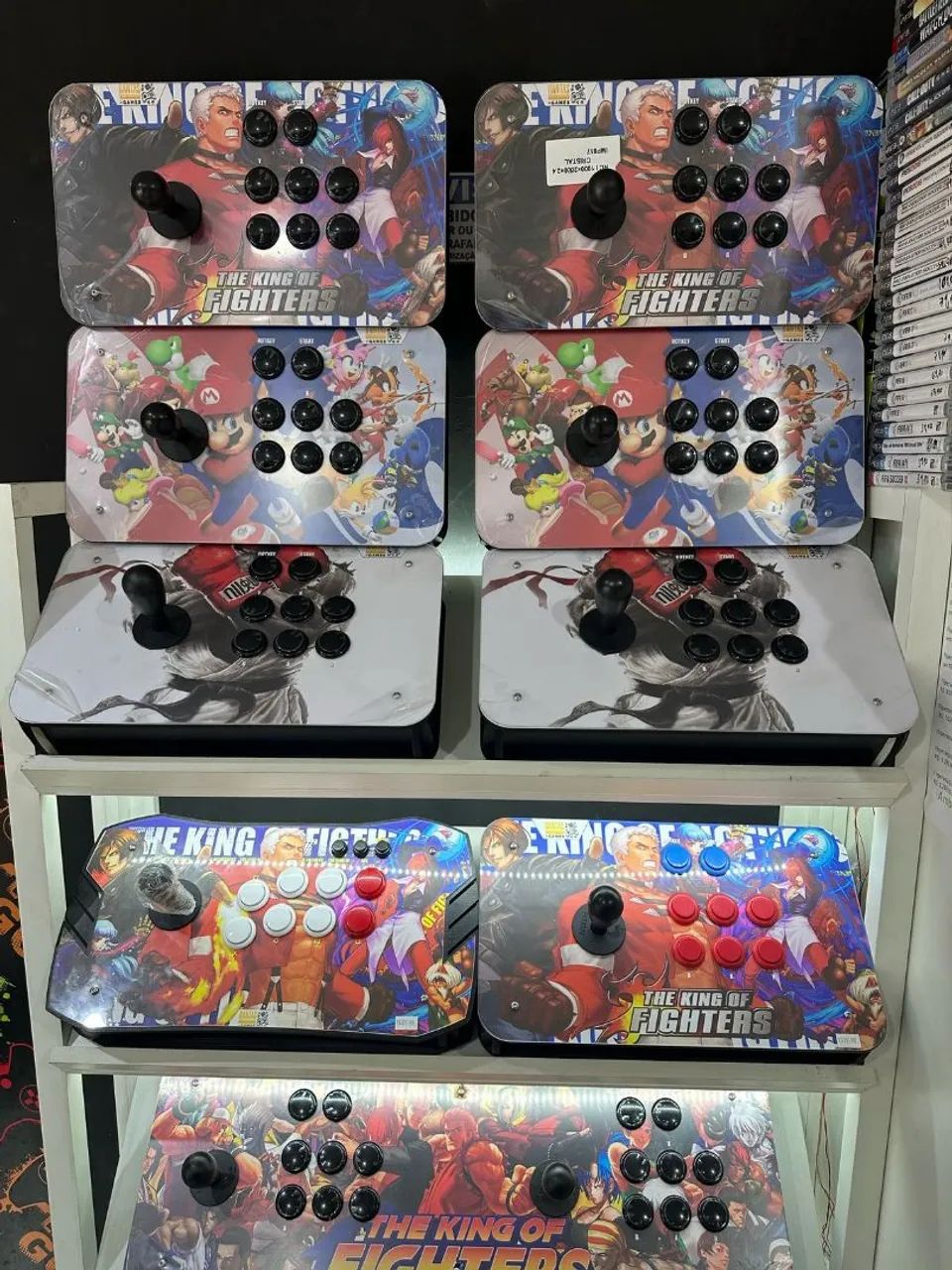 Controles arcade 