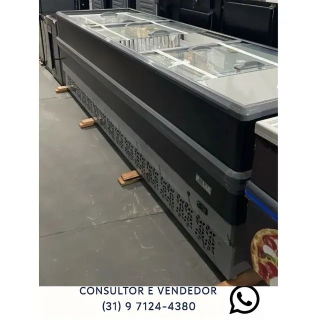 Ilha de Congelados 3M Preta Nova Polar