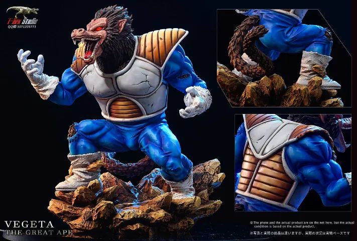 Great Ape - Vegeta - T-rex Studio Deluxe - Dragon Ball - Foto 2