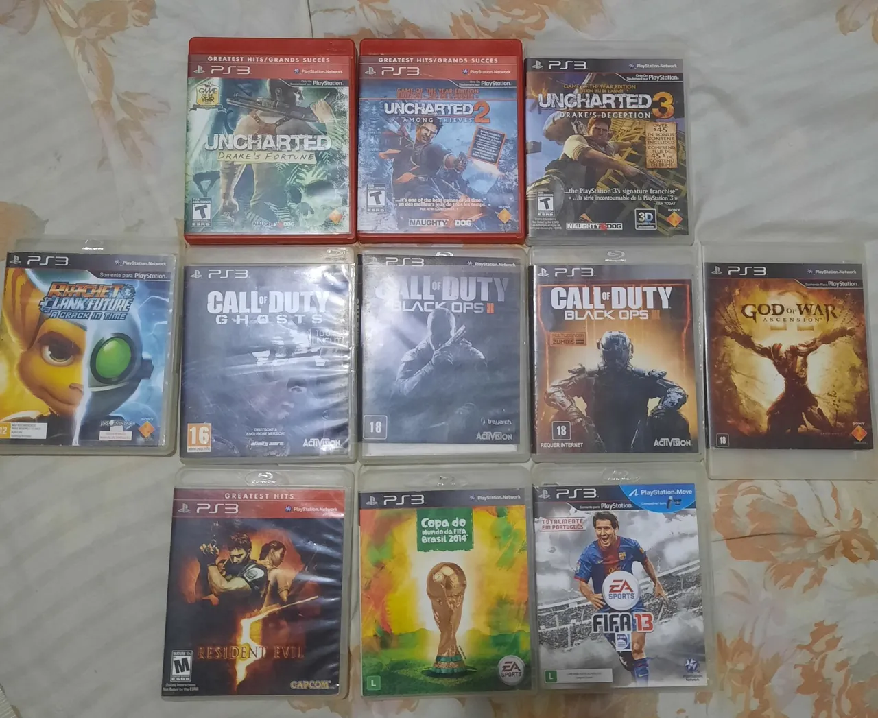 Pack de Jogos PS3 - Envio p/ todo BR!