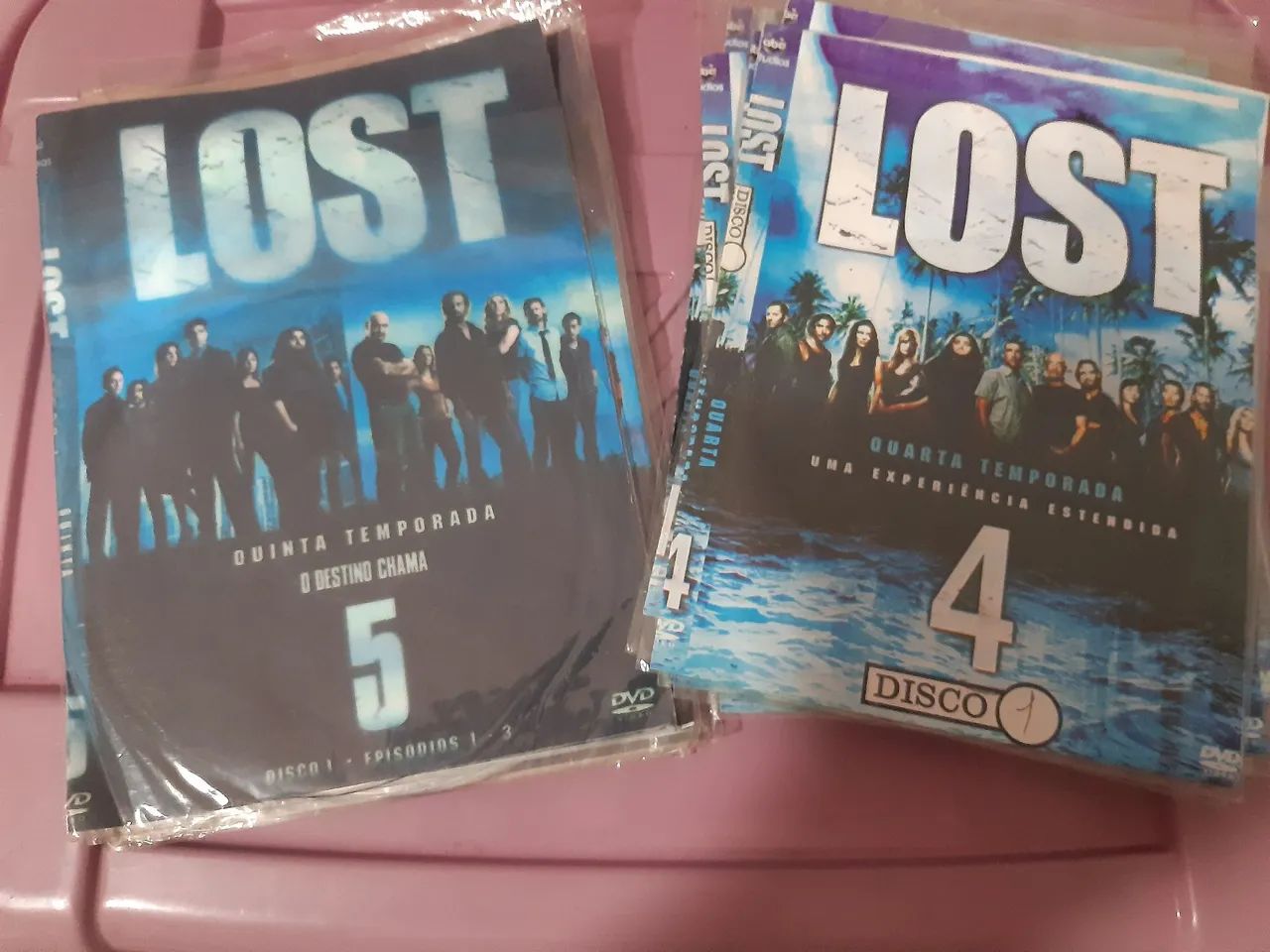 Dvds Lost 4 e 5 temporada