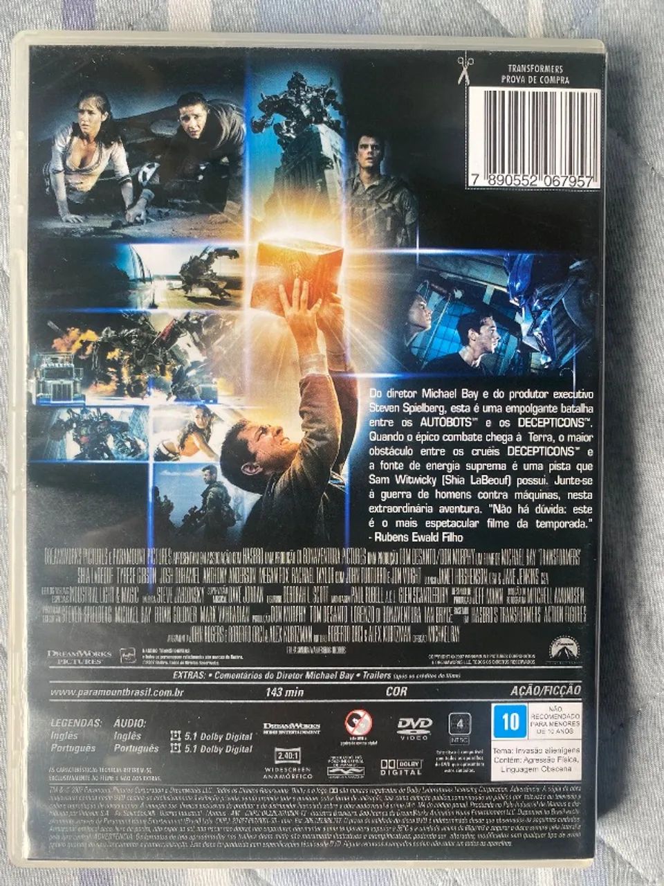 Transformers - FILME - DVD - Foto 2