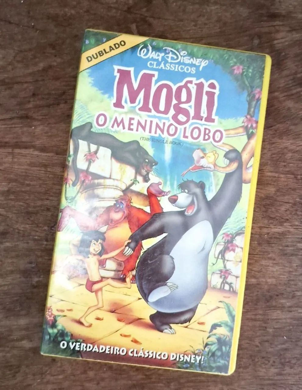 vhs mogli o menino lobo disney