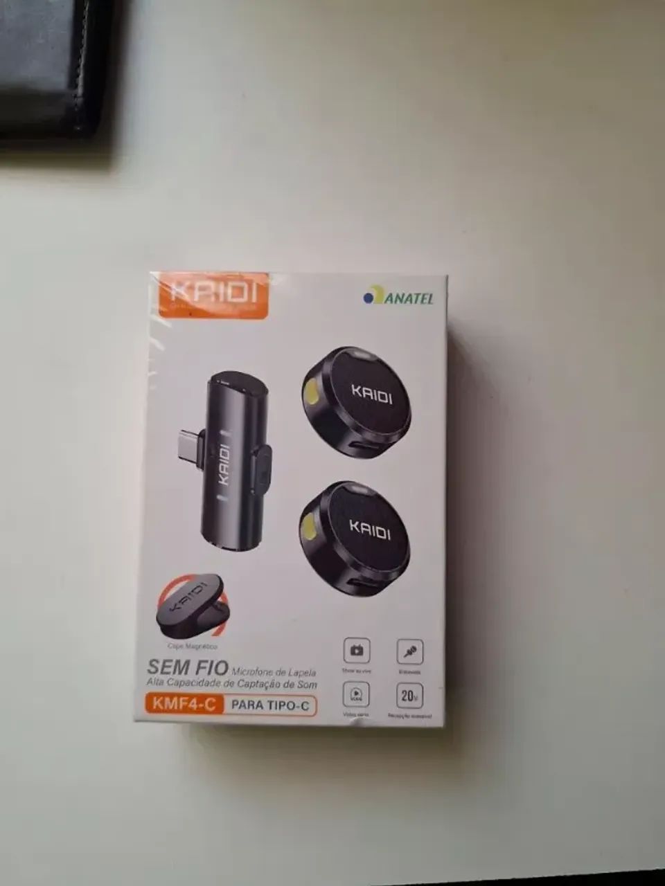 Microfone KAIDI Sem Fio de Alta Qualidade - Foto 3