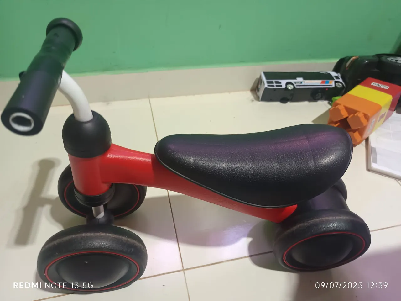 Mini Bike Infantil Vermelha