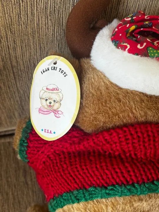 Pelucia: Alce De Natal - Fran Cri Toys Importado - Foto 3