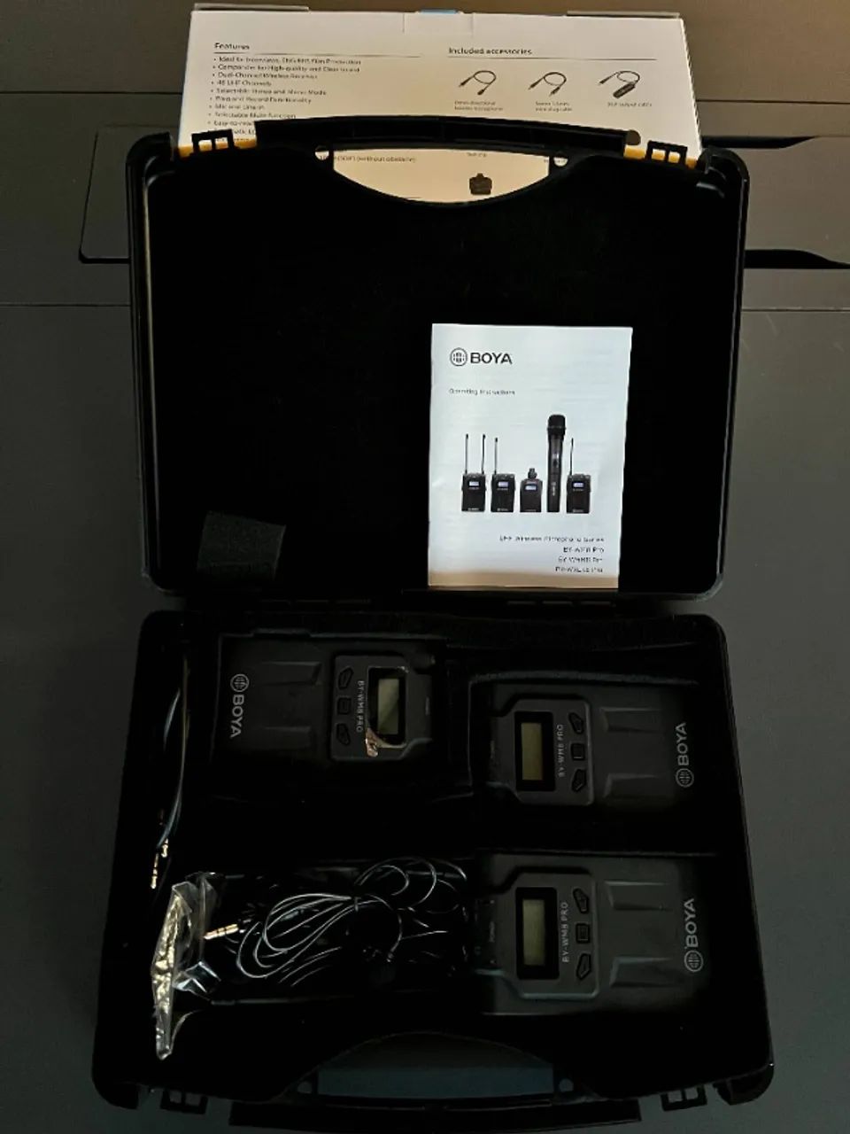 Sistema de Microfone Sem Fio By-WM8 Pro-K2 Boya - Foto 3