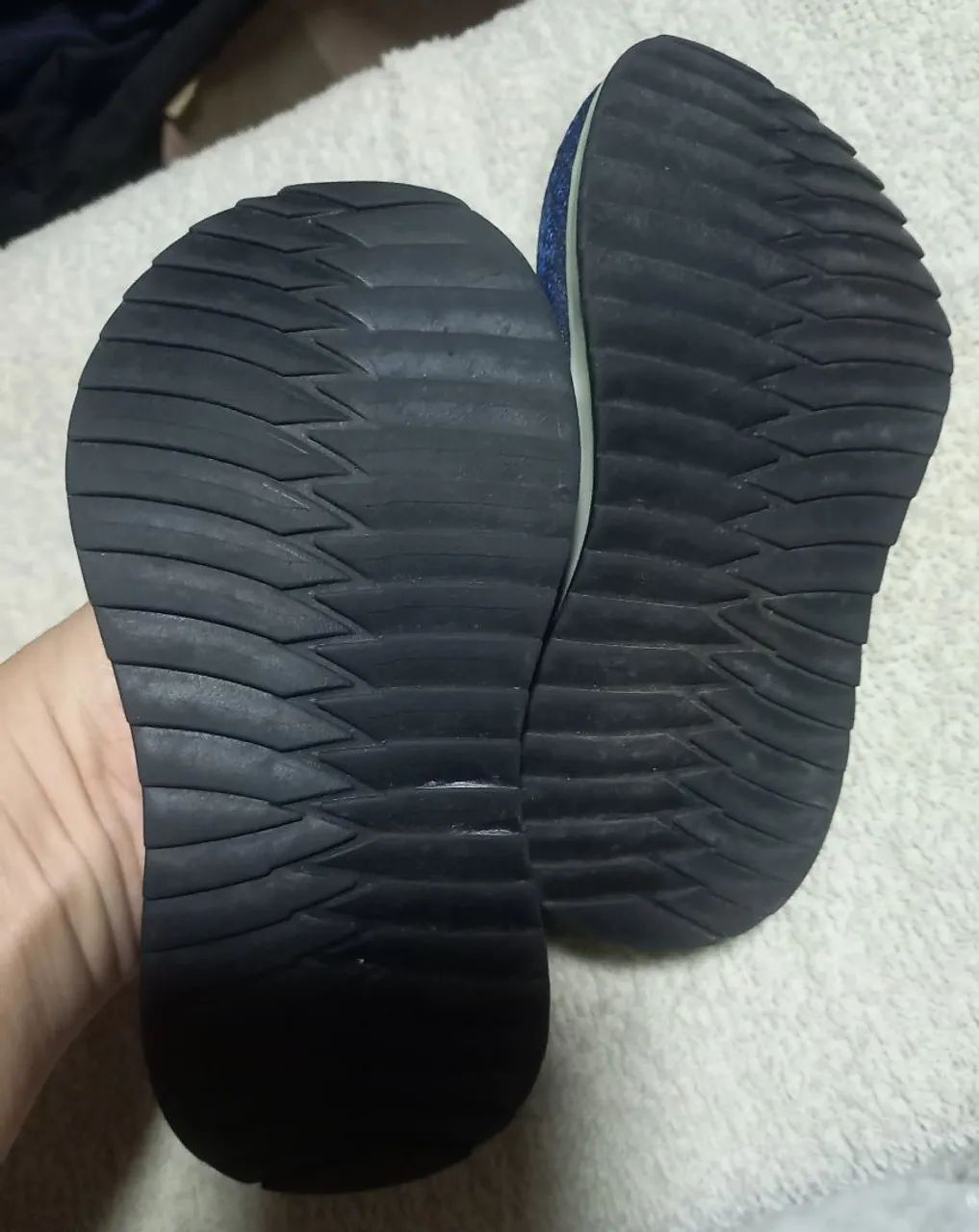 Tênis Infantil Azul com Detalhe Sorriso - Foto 4