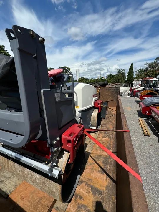 Rolo compactador liso chapa chapa - Foto 2