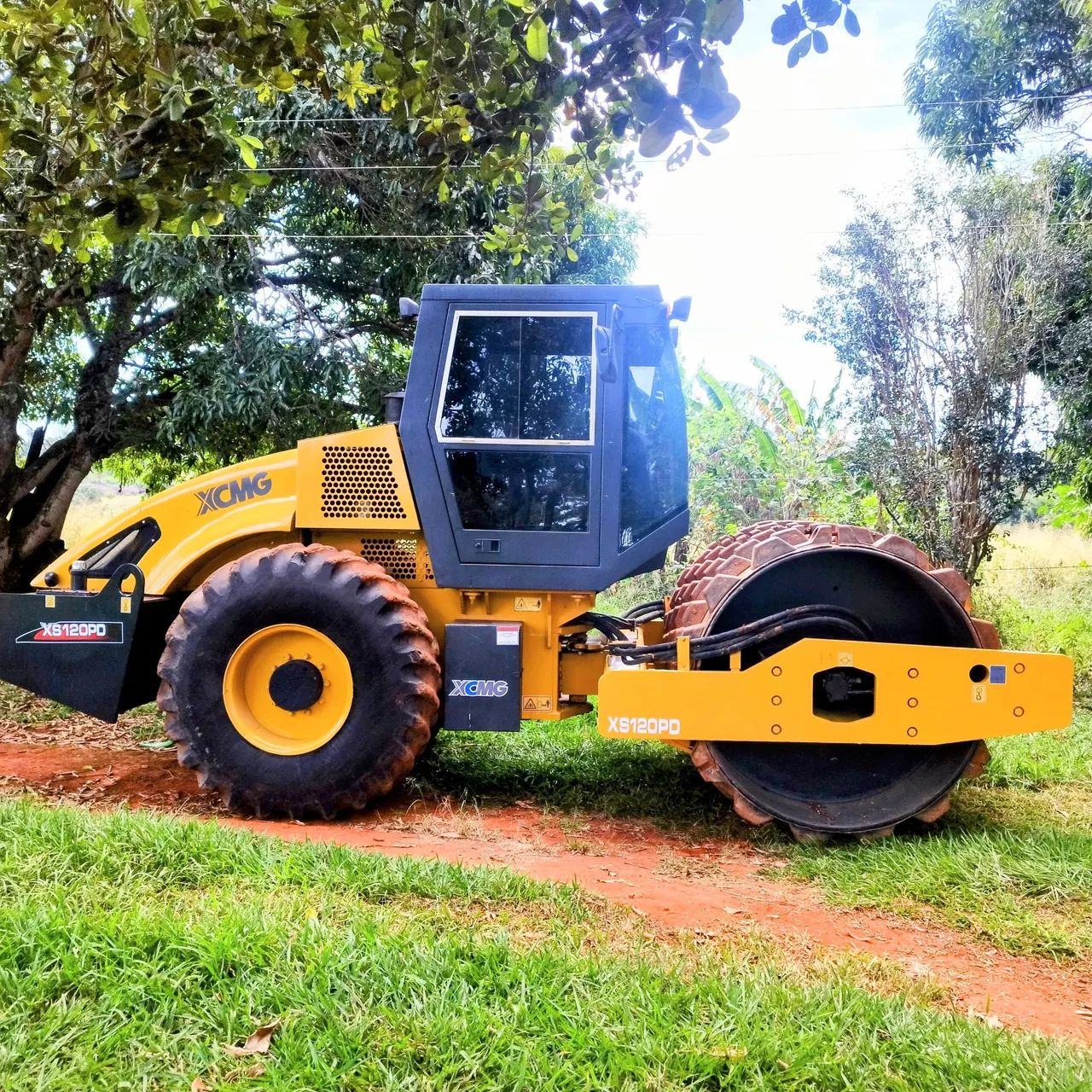 Rolo Compactador XCMG XS120PD - 2008 - Foto 2