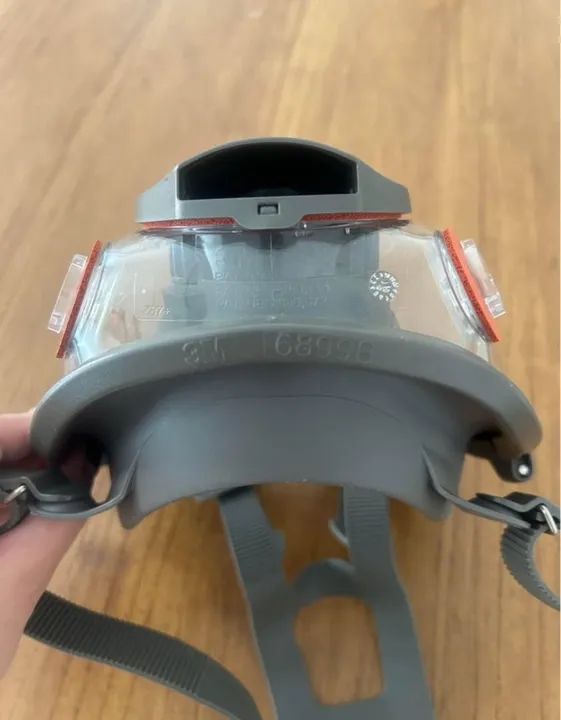 Máscara Respiratória Facial Total 3M Original - Foto 2