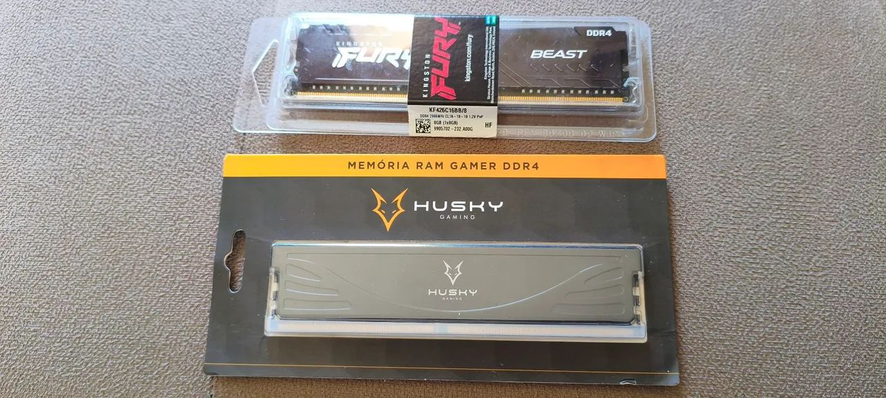 16GB Kingston and Husky DDR4 RAM64317904516226120