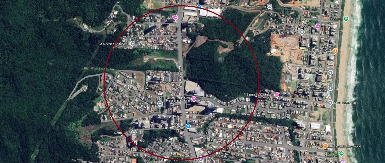 Terreno com Estudo de Viabilidade na Praia Brava, Itajaí