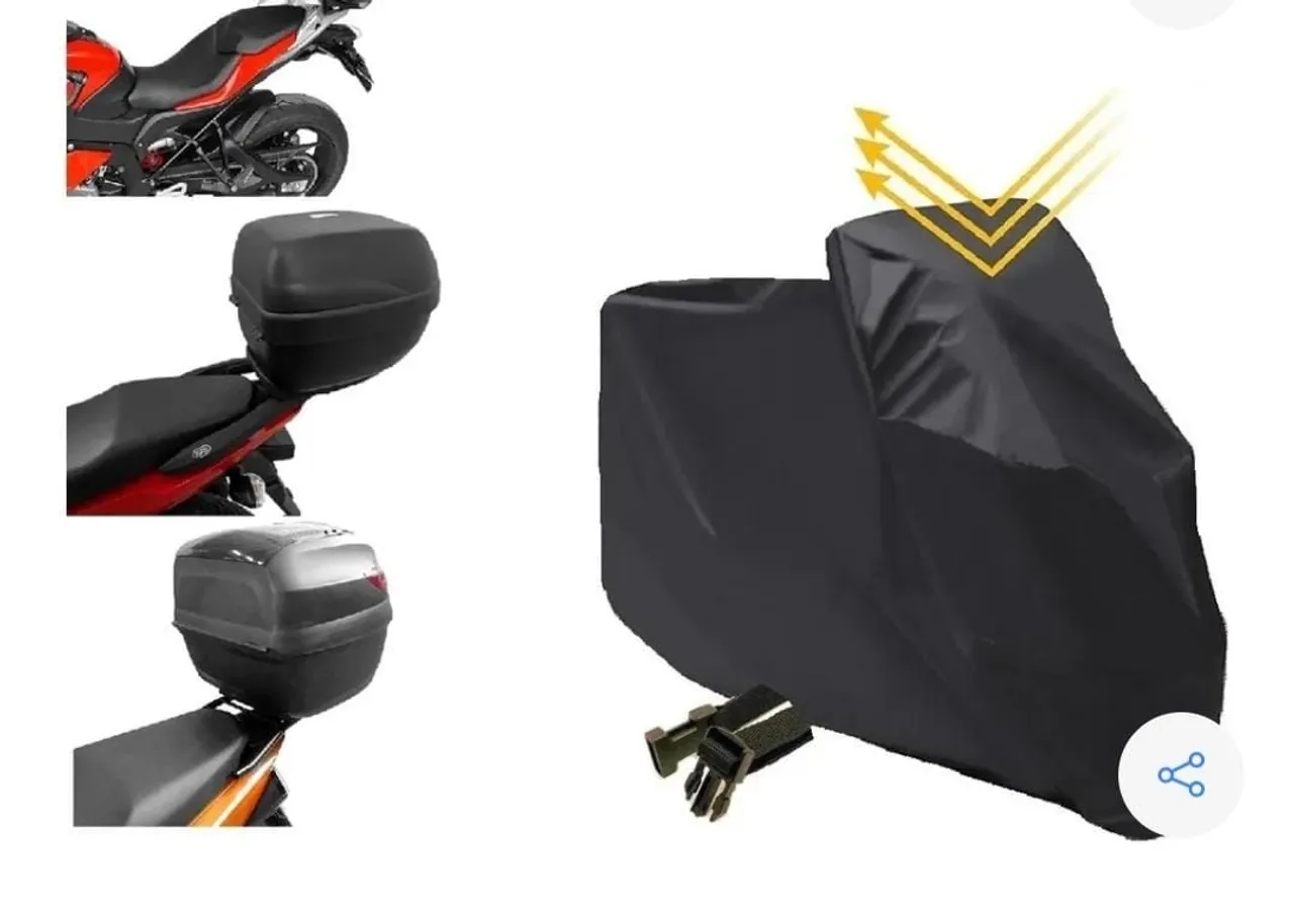 Capa Protetora para Moto Impermeável com Proteção UV
