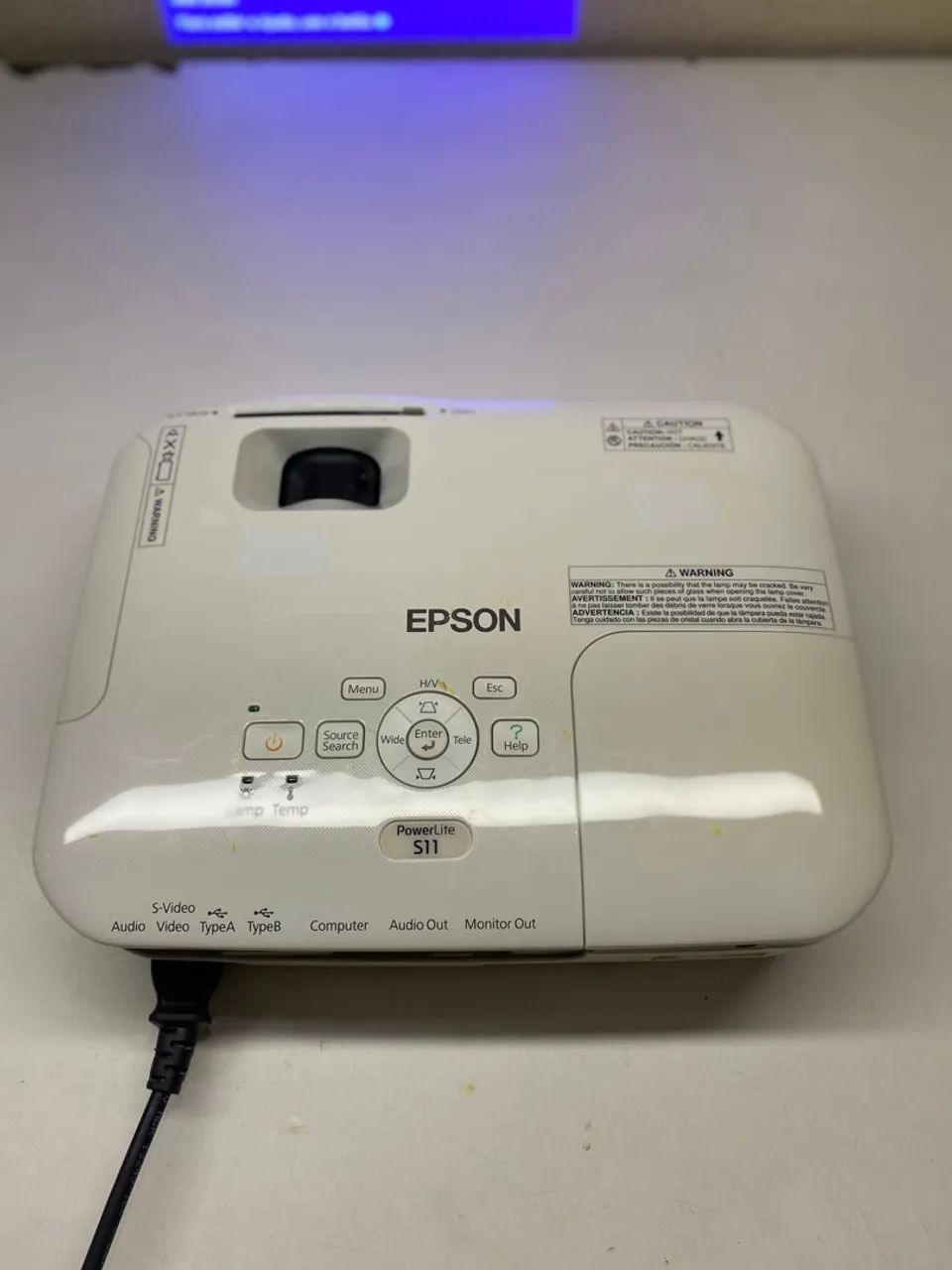 Projetor Epson S11 - Garantia 6 Meses - e10 informática  - Foto 3