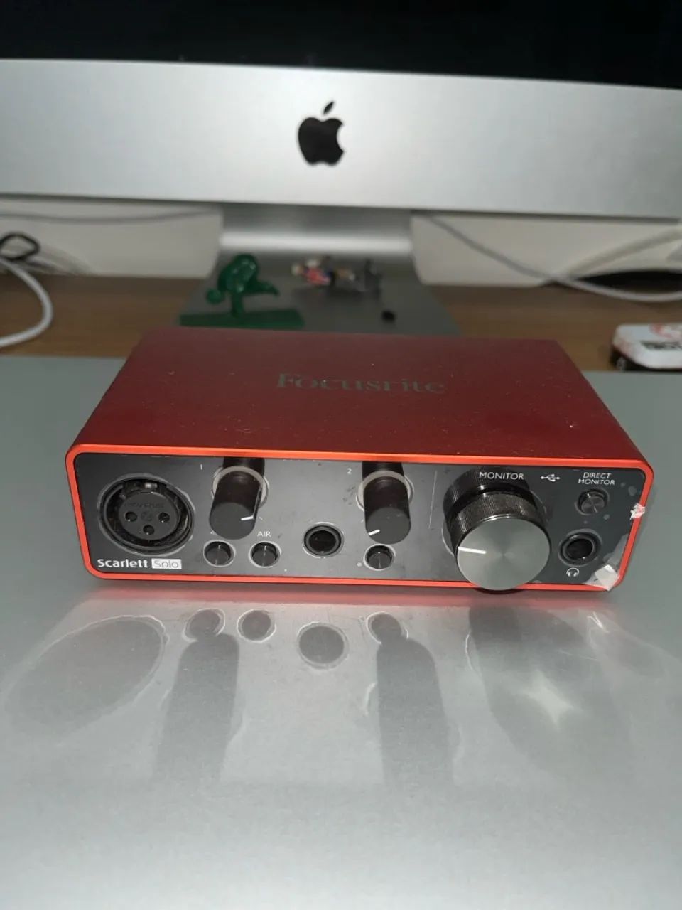 Focusrite Scarlett Solo (3ª geração) - Praticamente nova