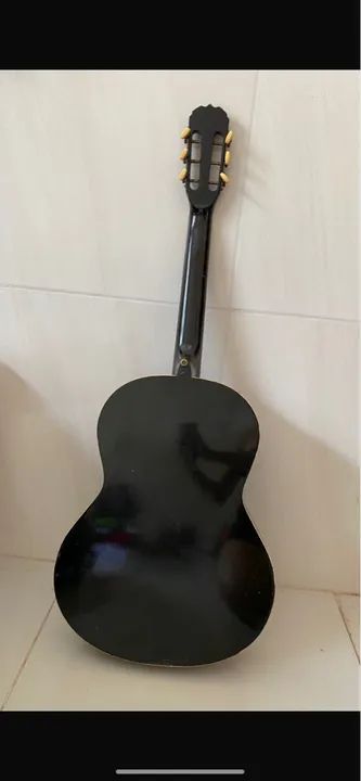 Violão Acústico Preto - Foto 2